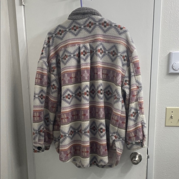 Simply Southern Multicolor Patterned Jacket - Picture 2 of 9